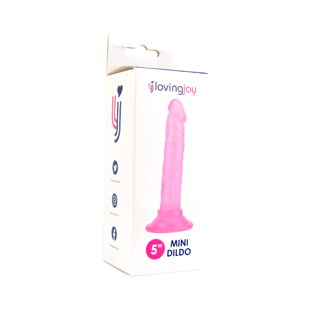 Loving Joy 5 Inch Beginners Dildo Pink Sensual Secret Boutique