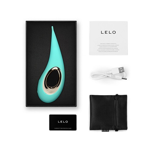 LELO DOT Clitoral Vibrator Aqua Sensual Secret Boutique