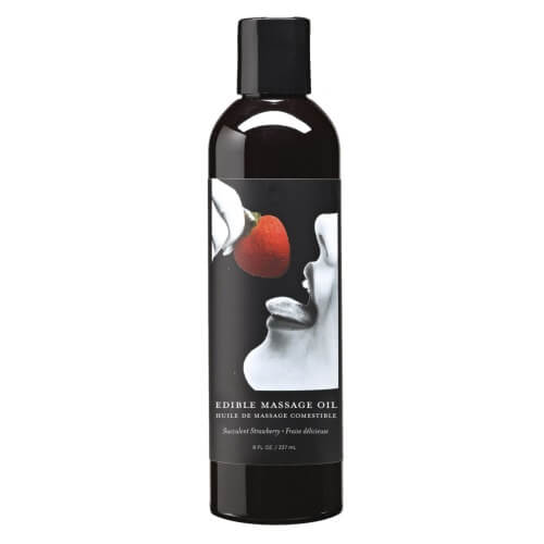 Earthly Body Edible Massage Oil - Cherry Sensual Secret Boutique