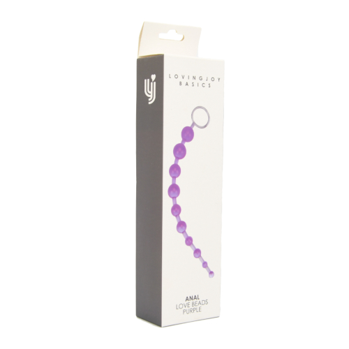 Loving Joy Anal Love Beads Purple Sensual Secret Boutique