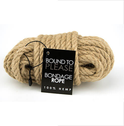 Bound to Please Bondage Rope Hemp Sensual Secret Boutique