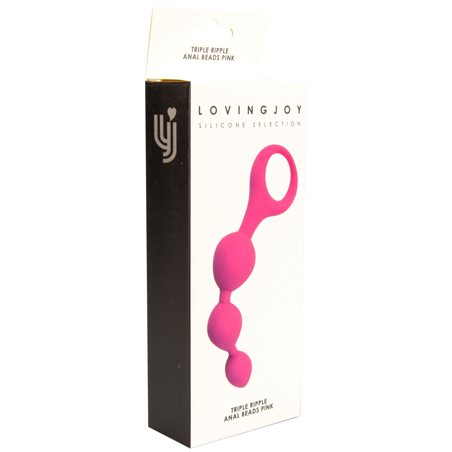 Loving Joy Triple Ripple Anal Beads-Pink Sensual Secret Boutique