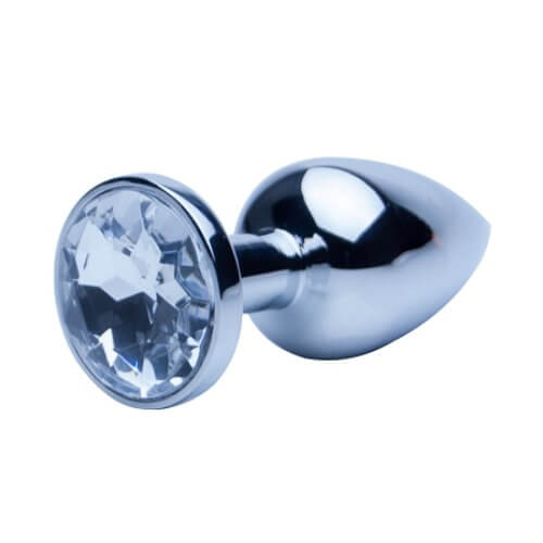 Precious Metals Silver Butt Plug-Large Sensual Secret Boutique