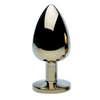 Precious Metals Gold Butt Plug-Large Sensual Secret Boutique