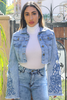 Shop the Set The Record Denim Jacket - Trendy and Stylish Sensual Secret Boutique