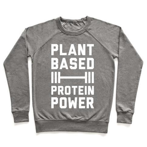 PLANT BASED PROTEIN POWER CREWNECK SWEATSHIRT Sensual Secret Boutique