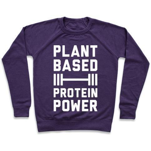 PLANT BASED PROTEIN POWER CREWNECK SWEATSHIRT Sensual Secret Boutique