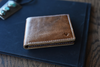 X Bifold Wallet - Genuine Leather, Handcrafted, Slim Design Sensual Secret Boutique