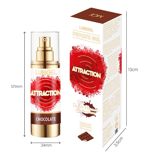 Mai Attraction Lubigel Liquid Vibrator Chocolate 30ml Sensual Secret Boutique