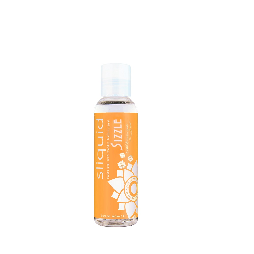 Sliquid Naturals Sizzle Lubricant-59ml Sensual Secret Boutique