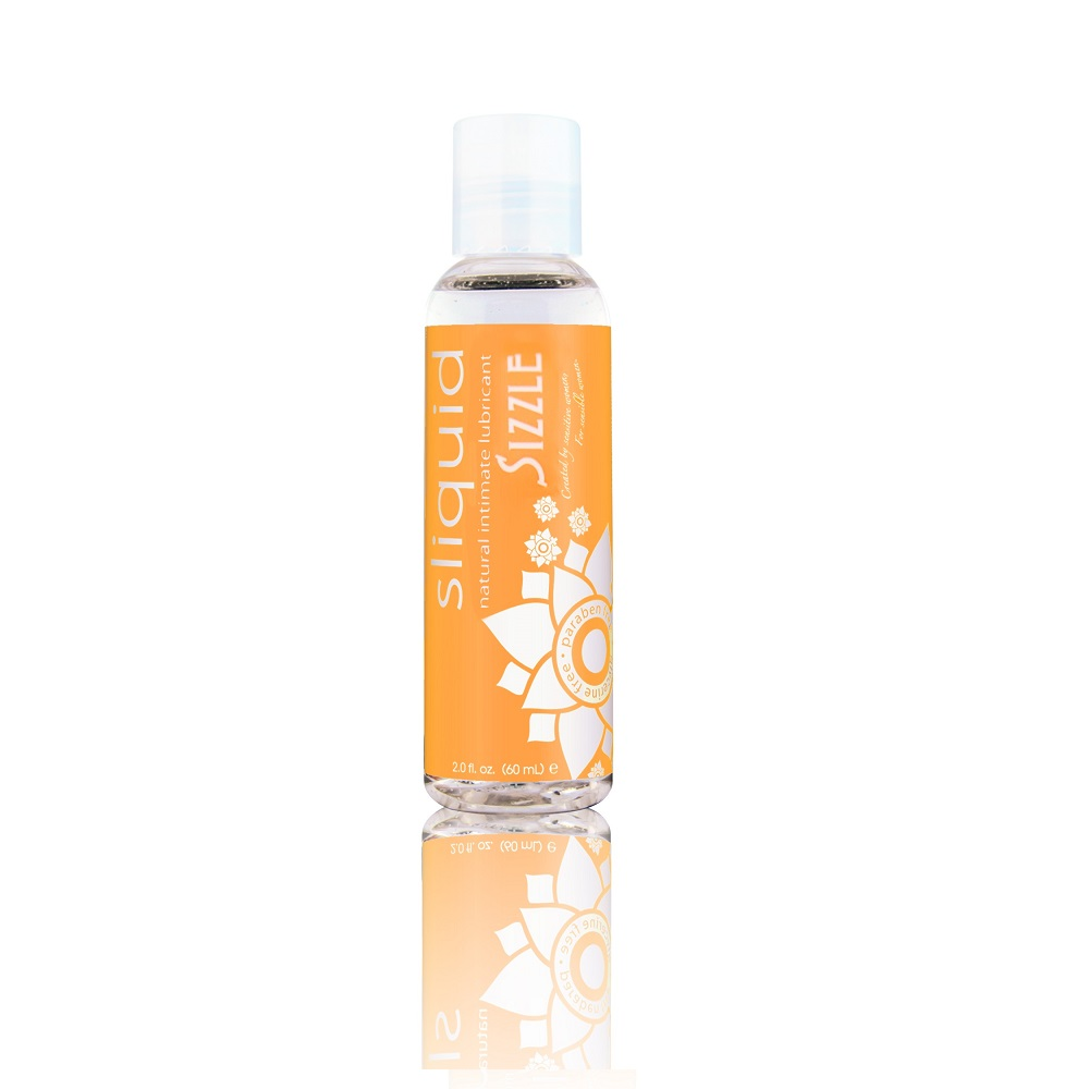 Sliquid Naturals Sizzle Lubricant-59ml Sensual Secret Boutique