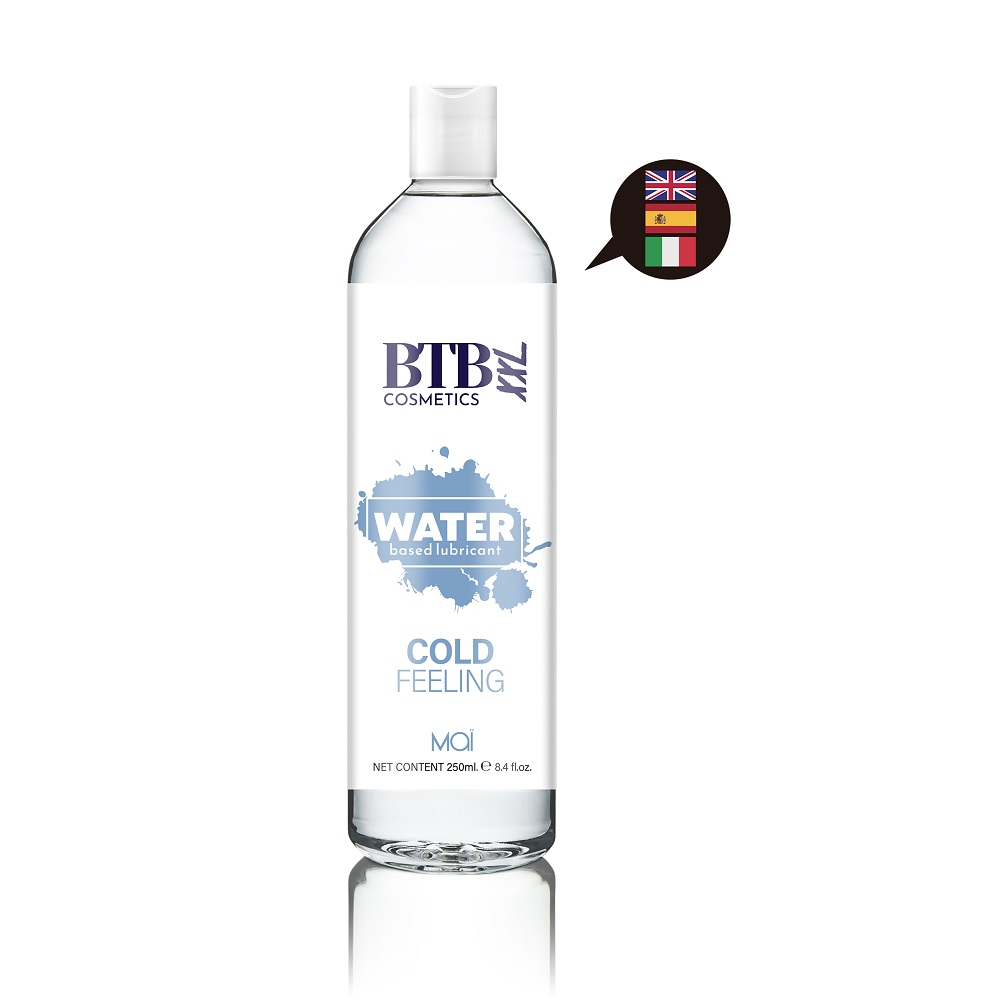 BTB Water Based Cool Feeling Lubricant 250ml Sensual Secret Boutique