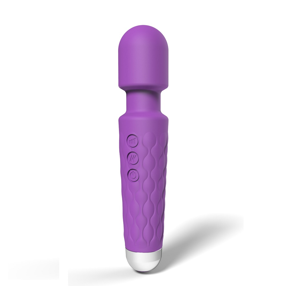 Loving Joy 20 Function Wand Vibrator Purple Sensual Secret Boutique