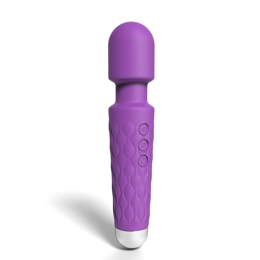 Loving Joy 20 Function Wand Vibrator Purple Sensual Secret Boutique