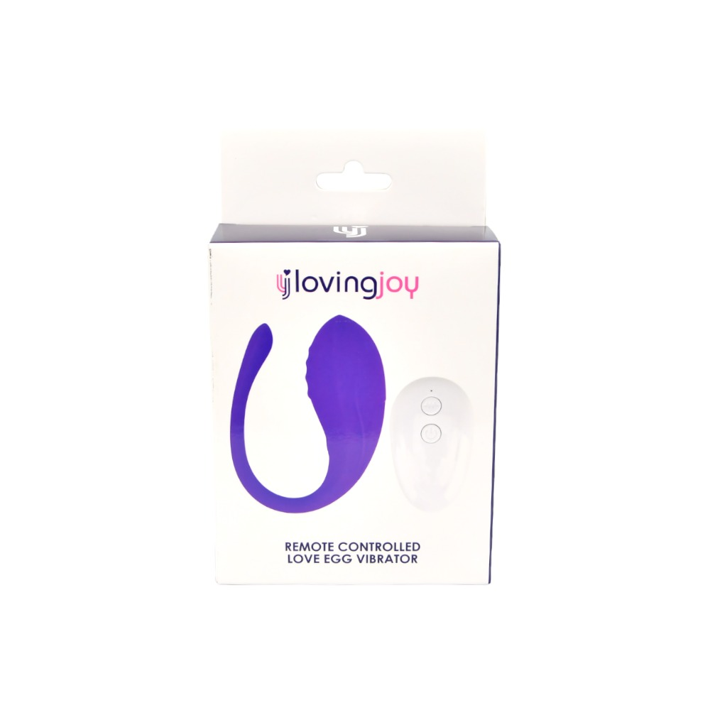 Loving Joy Remote Controlled Love Egg Vibrator Sensual Secret Boutique