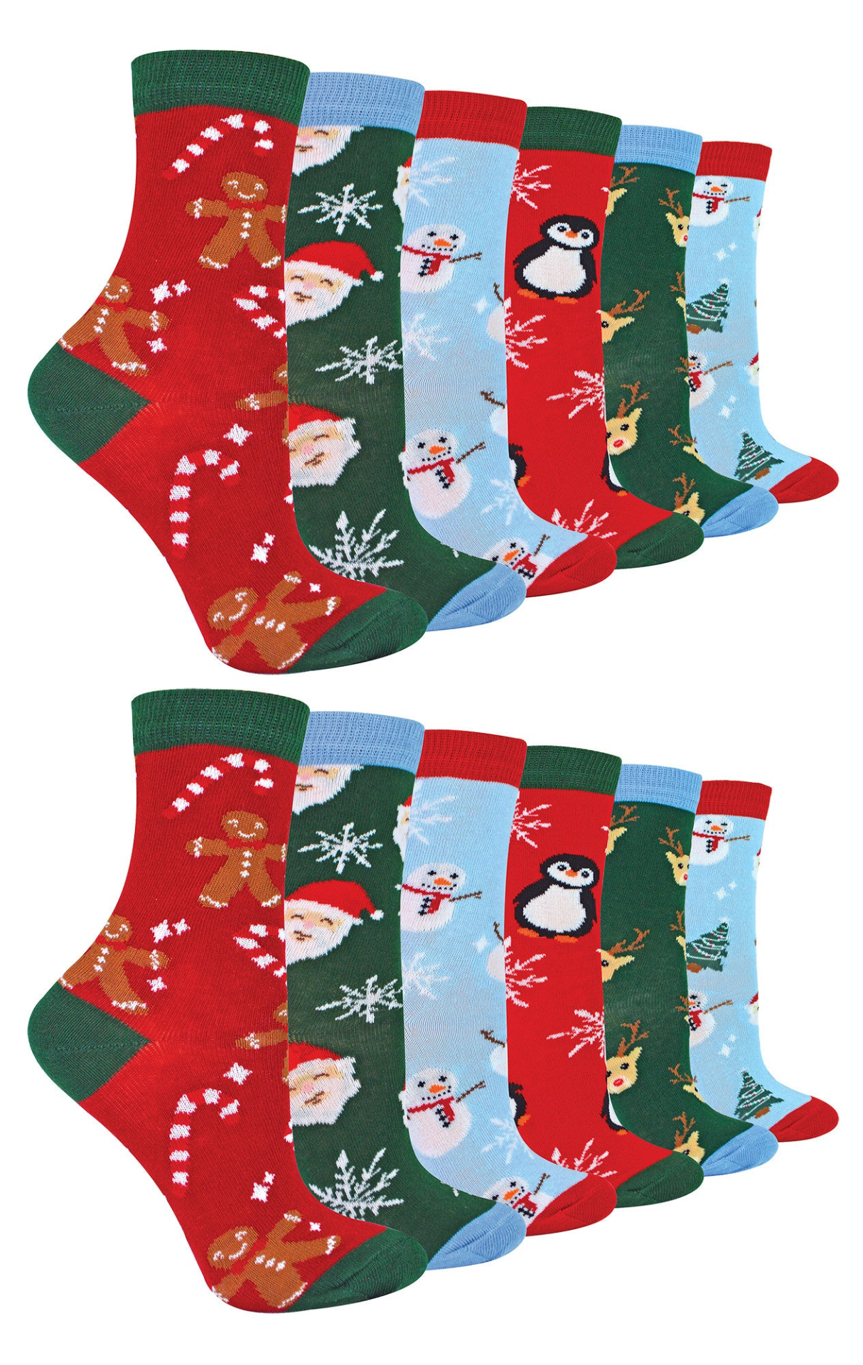 Kids Novelty Christmas Socks with Fun Patterns - Perfect Stocking Stuffers Sensual Secret Boutique