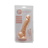 Loving Joy 7 Inch Realistic Silicone Dildo with Suction Cup and Balls Vanilla Sensual Secret Boutique