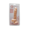 Loving Joy 8 Inch Realistic Silicone Dildo with Suction Cup and Balls Vanilla Sensual Secret Boutique