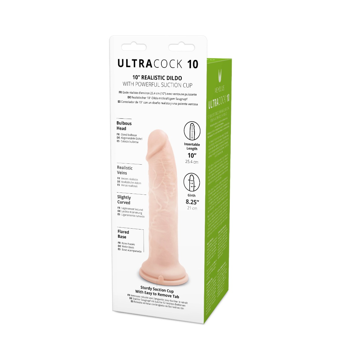 Me You Us Ultra Cock 10inch Realistic Dildo Sensual Secret Boutique