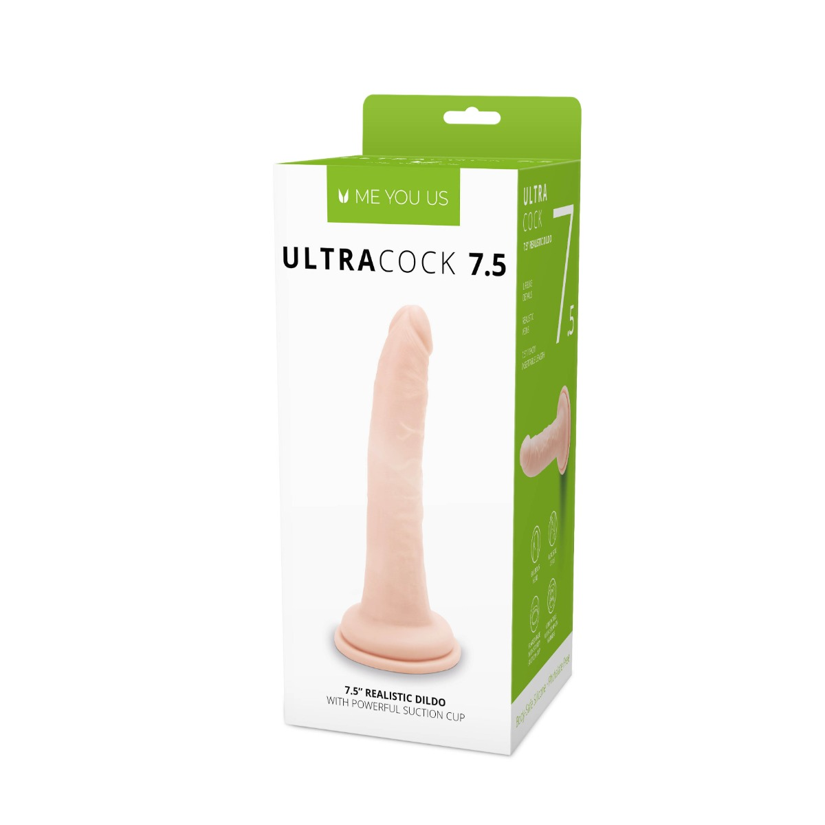 Me You Us Ultra Cock 7.5inch Realistic Dildo Sensual Secret Boutique