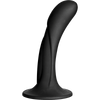 Doc Johnson Vac U Lock G Spot Silicone Dildo Black 6.5inc Sensual Secret Boutique