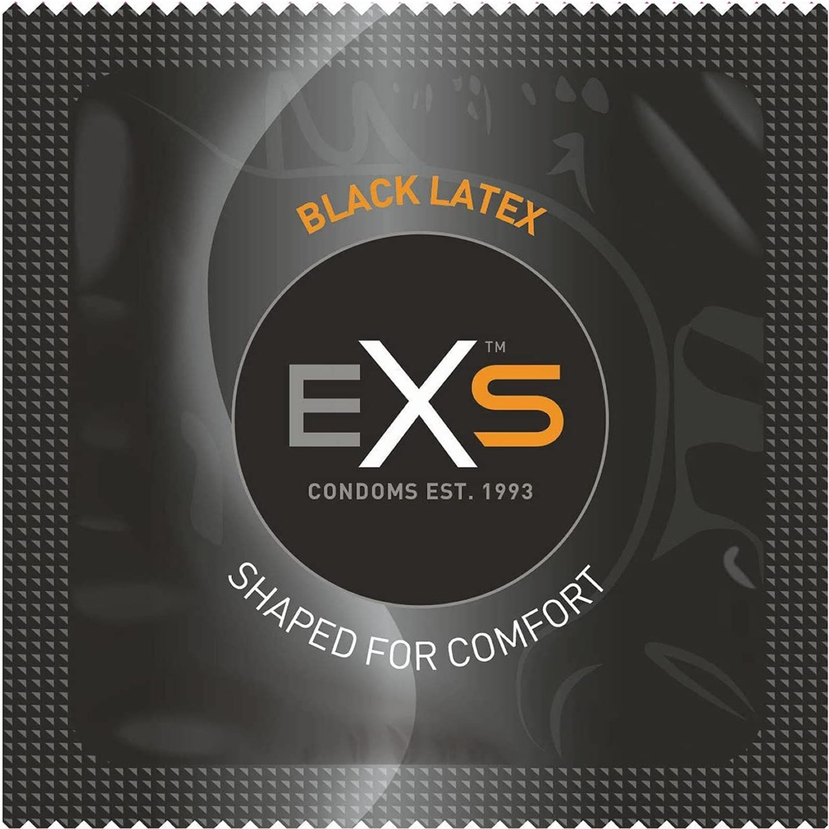 EXS Black Latex Condoms 12 pack Sensual Secret Boutique