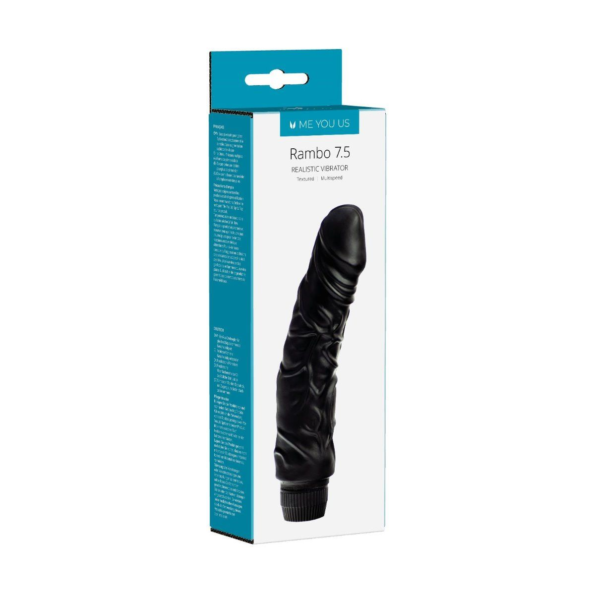 Me You Us Rambo 7.5 Realistic Vibrator Sensual Secret Boutique