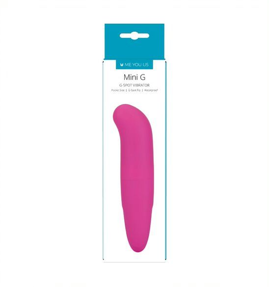 Me You Us Mini G G-Spot Vibrator Pink Sensual Secret Boutique