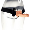 Me You Us The Extender Hollow Vibrating Strap-On Flesh 6 Inch Sensual Secret Boutique