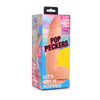 Pop Peckers Dildo With Balls Light (8.25”) Sensual Secret Boutique