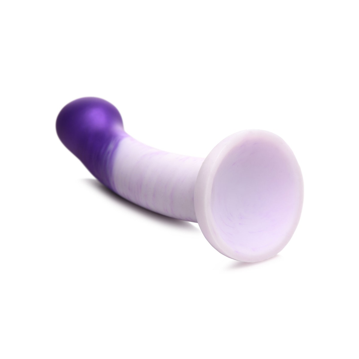 Strap U G-Swirl G-Spot Silicone Dildo - Purple Sensual Secret Boutique