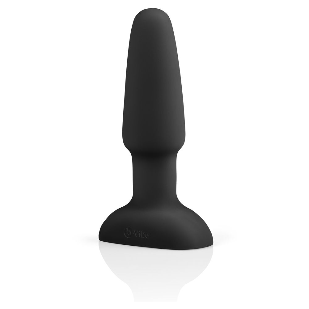 b-Vibe Rimming Plug Black - Rotating Beads Anal Sex Toy Sensual Secret Boutique