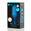 b-Vibe Snug Plug 5 Butt Plug Blue Sensual Secret Boutique