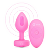 b-Vibe Vibrating Heart Plug Pink S/M Sensual Secret Boutique