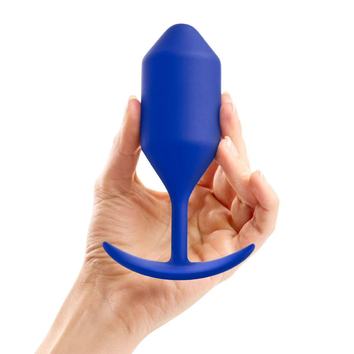 b-Vibe Snug Plug 4 Butt Plug Navy Blue Sensual Secret Boutique