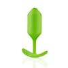 b-Vibe Snug Plug 3 Butt Plug Lime Green Sensual Secret Boutique