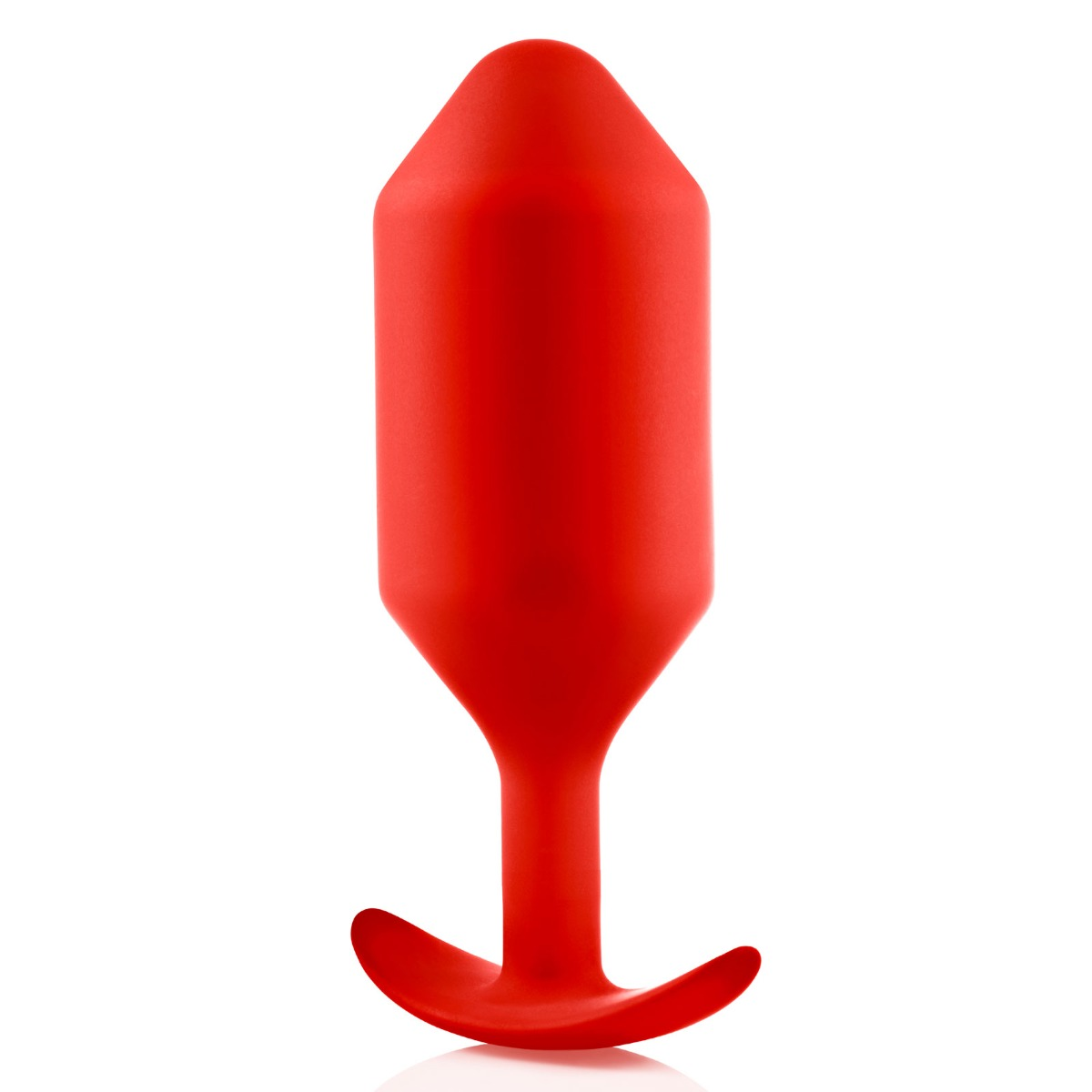 b-Vibe Snug Plug 6 Weighted Butt Plug Red Sensual Secret Boutique