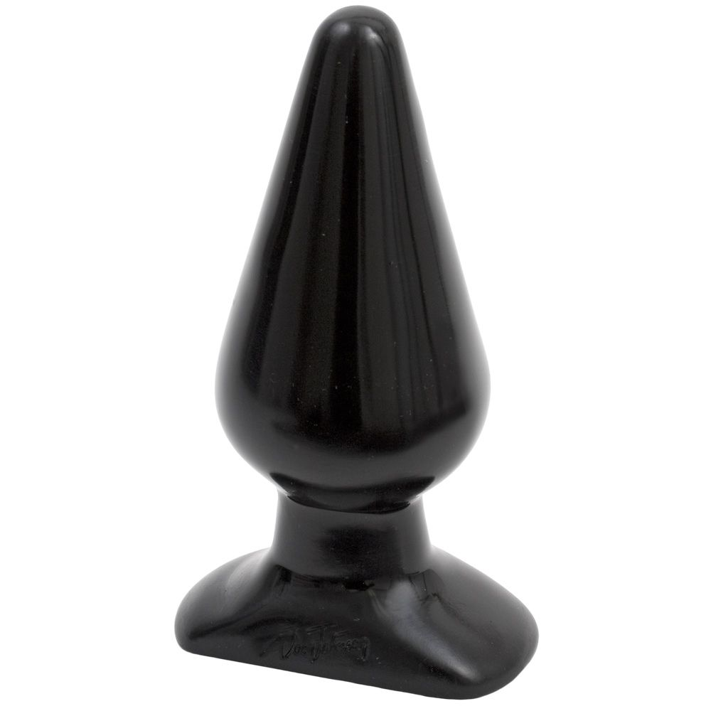 Doc Johnson Classic Butt Plug Black Large Sensual Secret Boutique