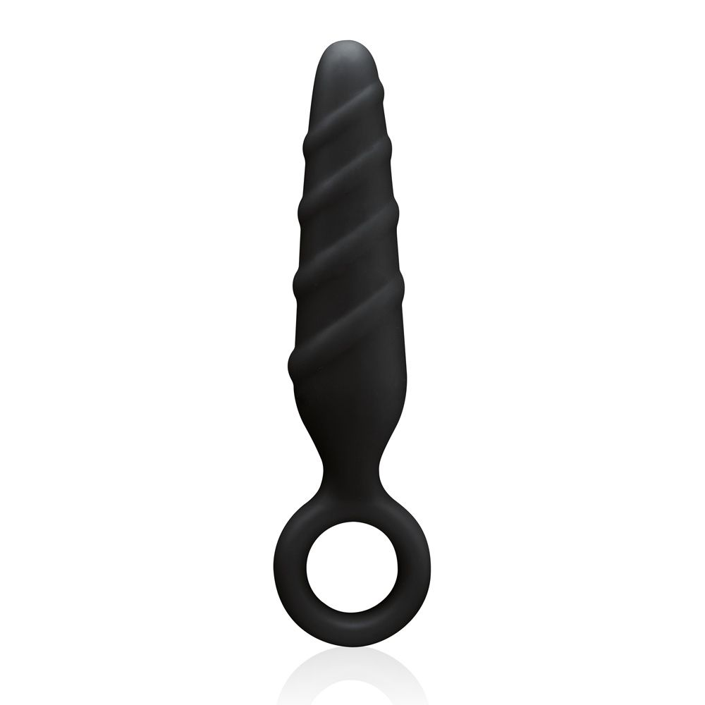 Nanma Dark Stallions Silicone Butt Plug Black 3.5in Sensual Secret Boutique