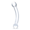 Glas 7inch Curved Glass G Spot Double Ended Dildo Clear Sensual Secret Boutique