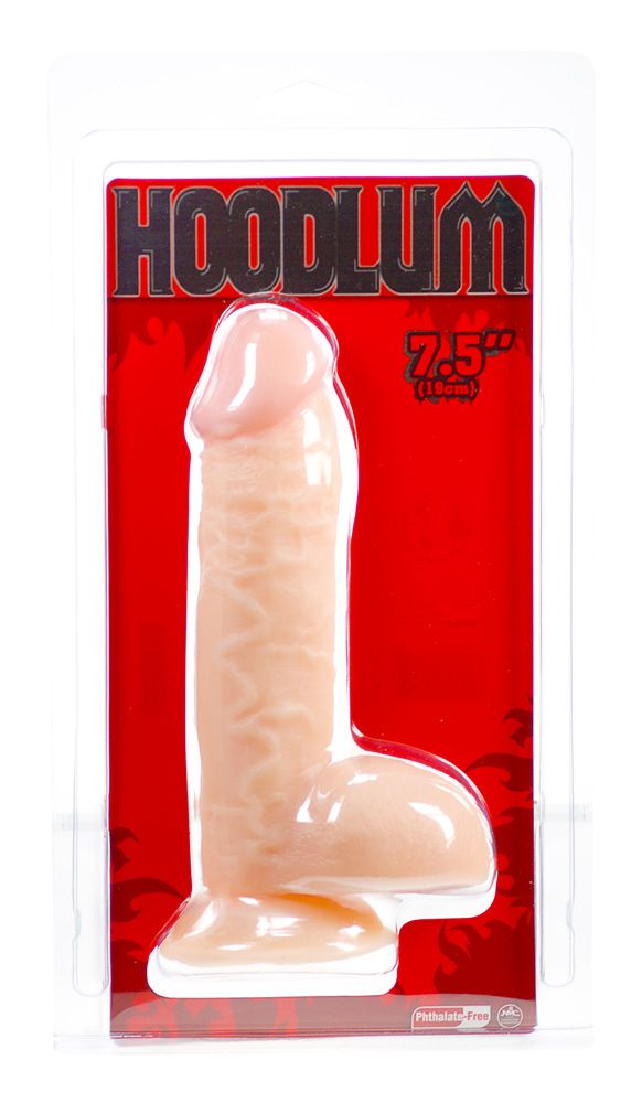 Nanma Hoodlum Realistic Flesh 7.5in - Lifelike Suction Cup Dildo Sensual Secret Boutique