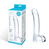 Glas 7inch Realistic Curved Dildo Clear Sensual Secret Boutique