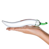 Glas 8.25inch Naturals Chili Pepper Dildo Clear Sensual Secret Boutique