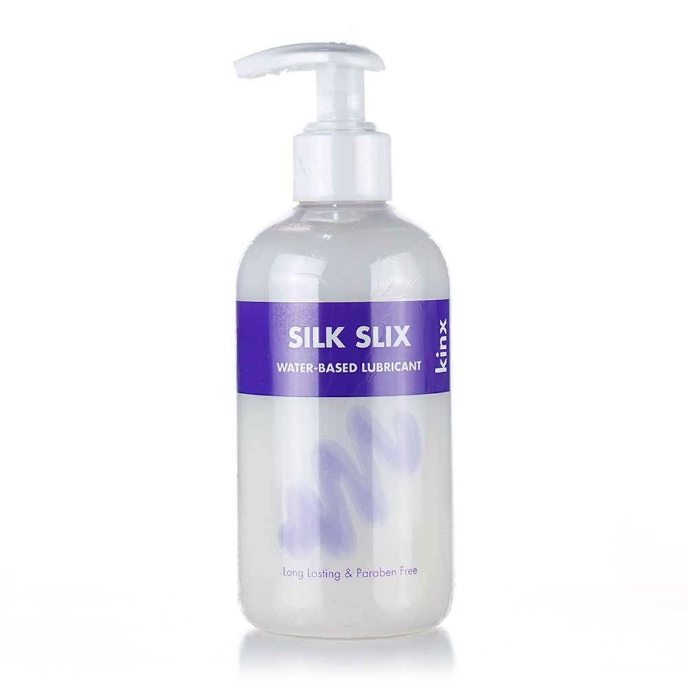 Me You Us Silk Slix Water Based Lubricant Pump Bottle White 250ml Sensual Secret Boutique