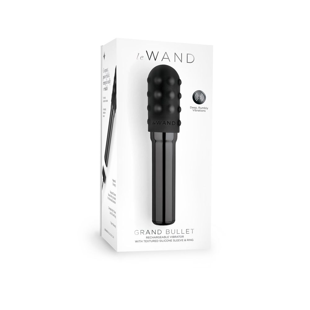 Le Wand Grand Bullet Black Sensual Secret Boutique