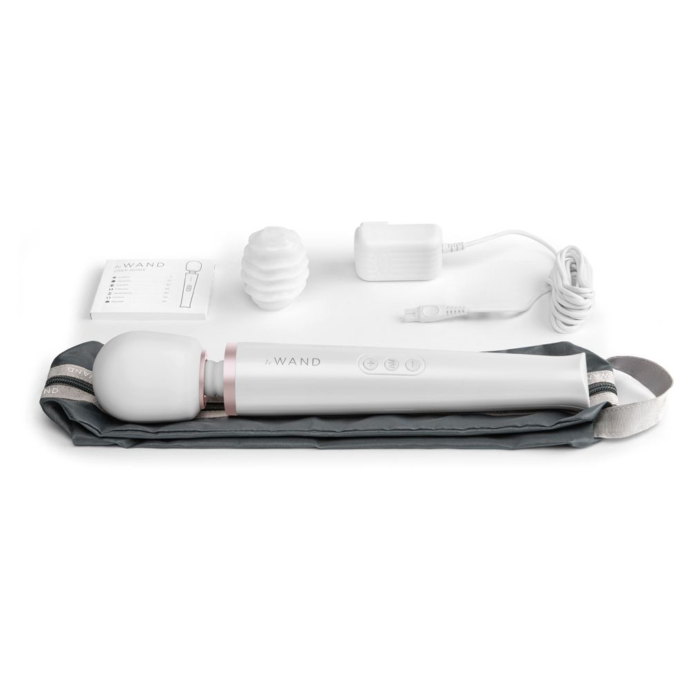 Le Wand Rechargeable Massager White Sensual Secret Boutique