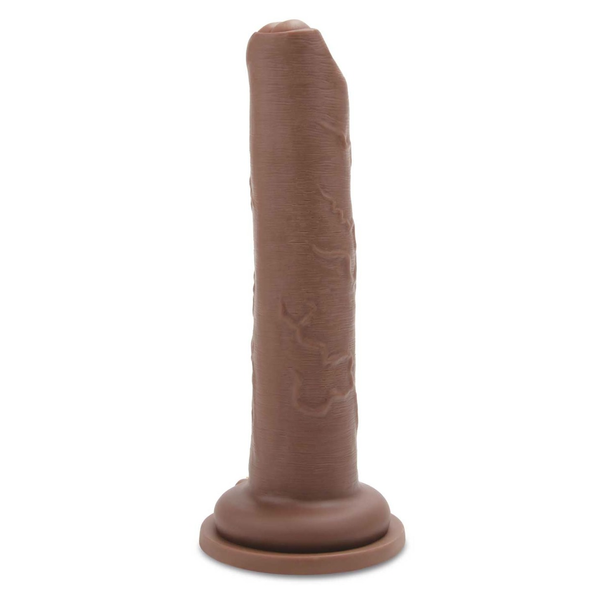 Me You Us Uncut Ultra Cock 8inch Caramel Realistic Dildo Sensual Secret Boutique