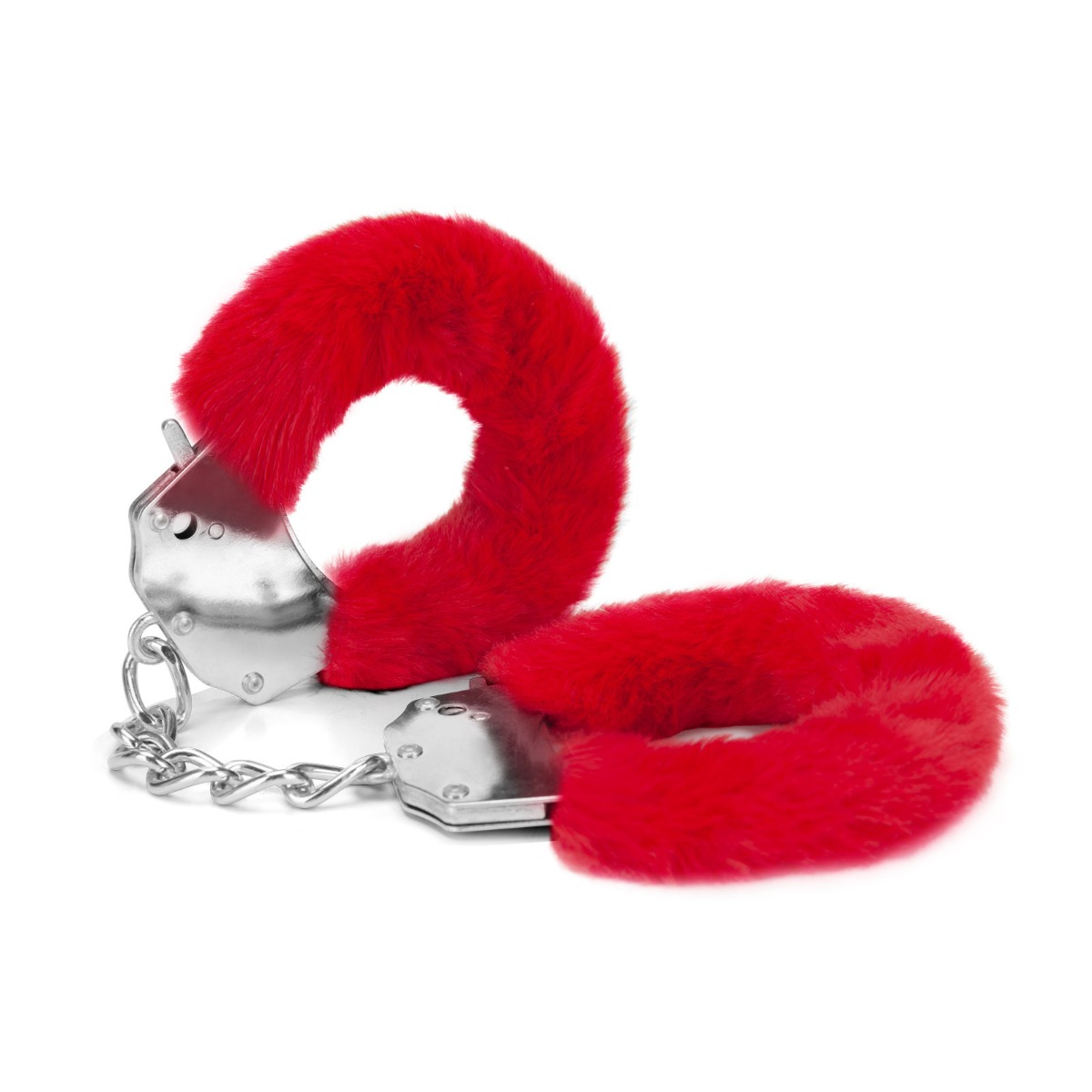 Me You Us Furry Handcuffs Red Sensual Secret Boutique