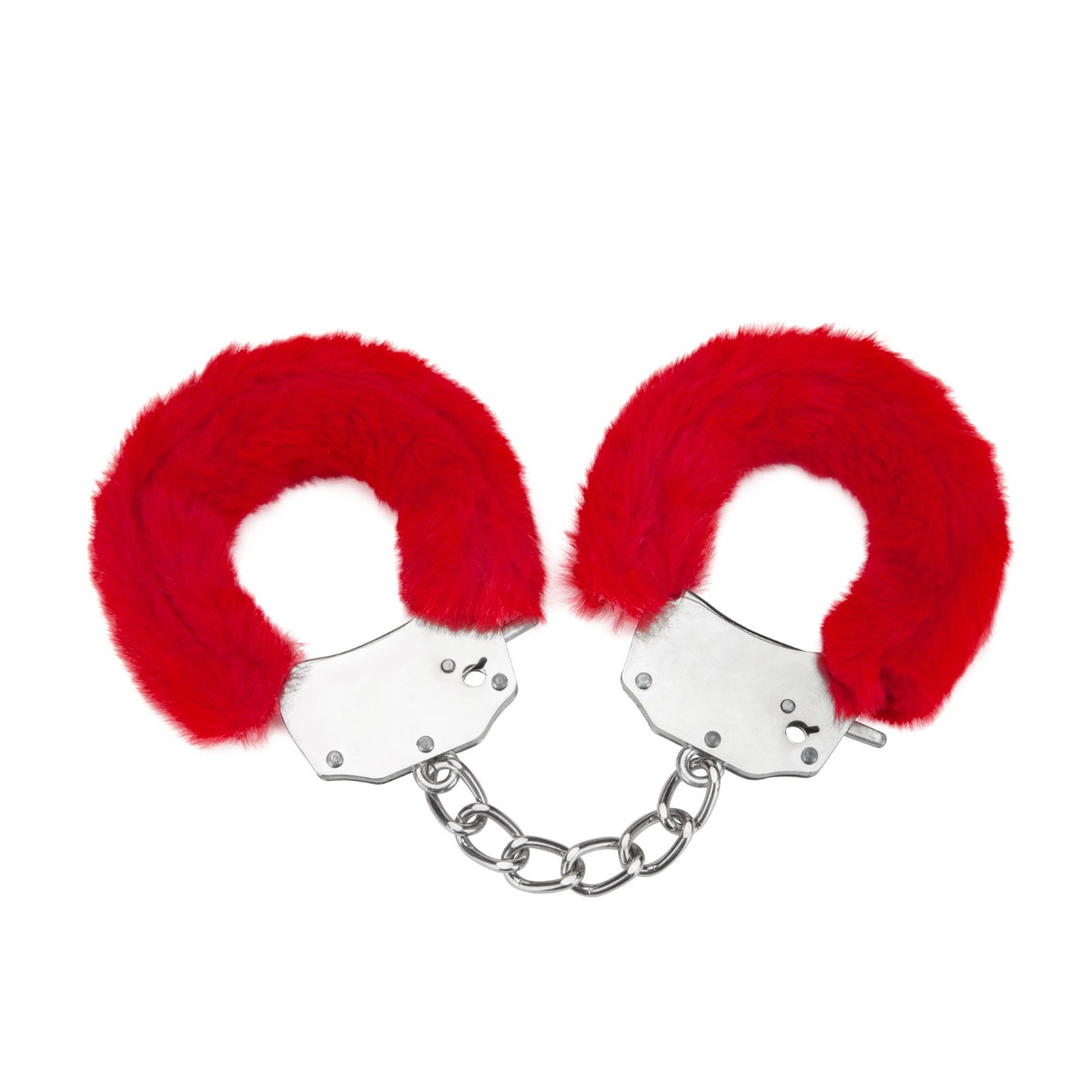 Me You Us Furry Handcuffs Red Sensual Secret Boutique