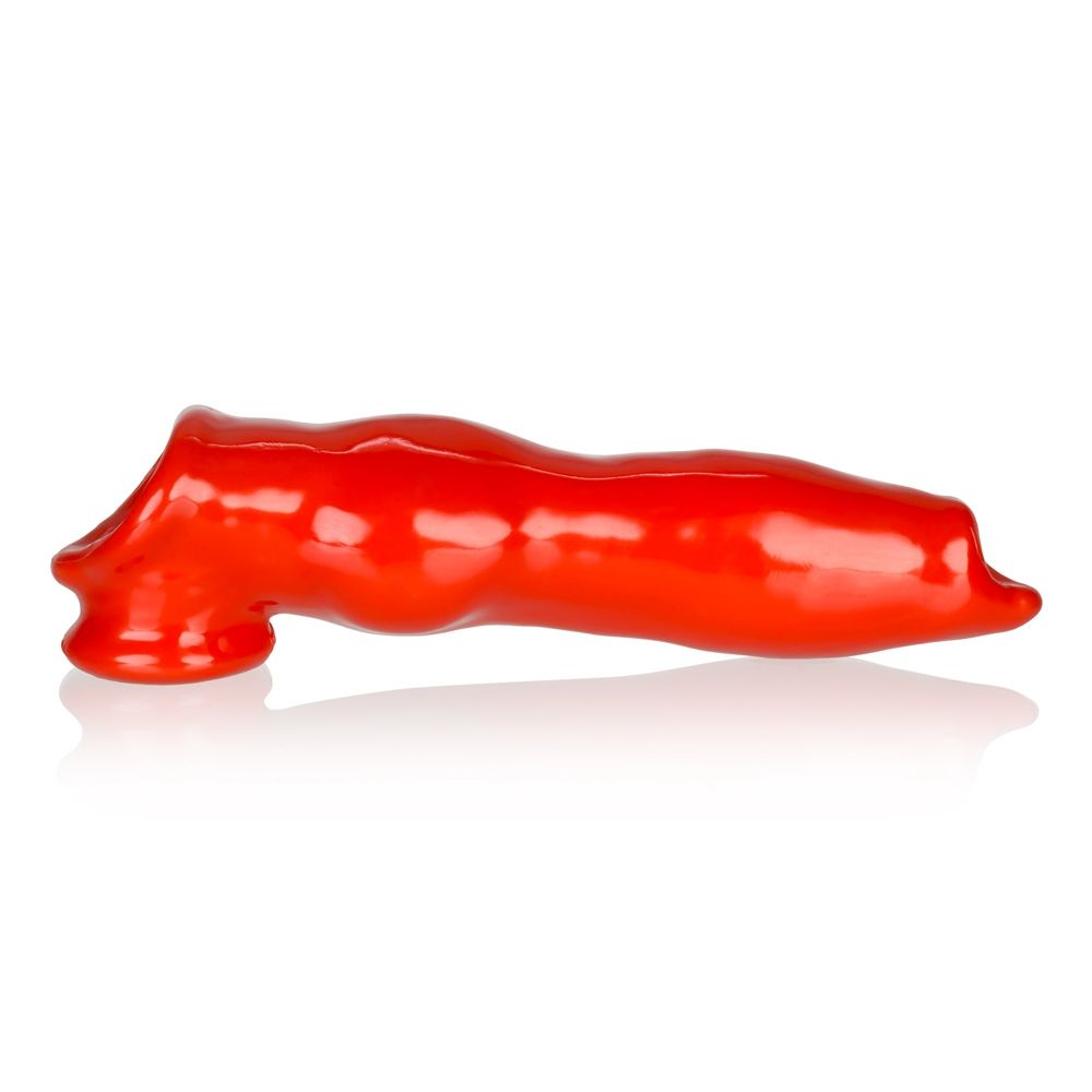 Oxballs Fido Cock Sheath Red Sensual Secret Boutique